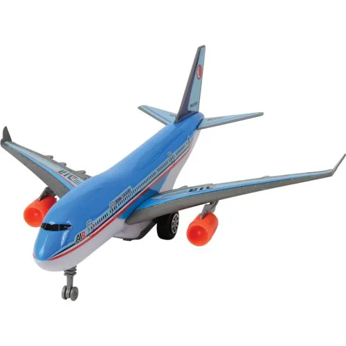 24-Piece Airport Playset with Vehicles, Helicopter, Airplane & Accessories