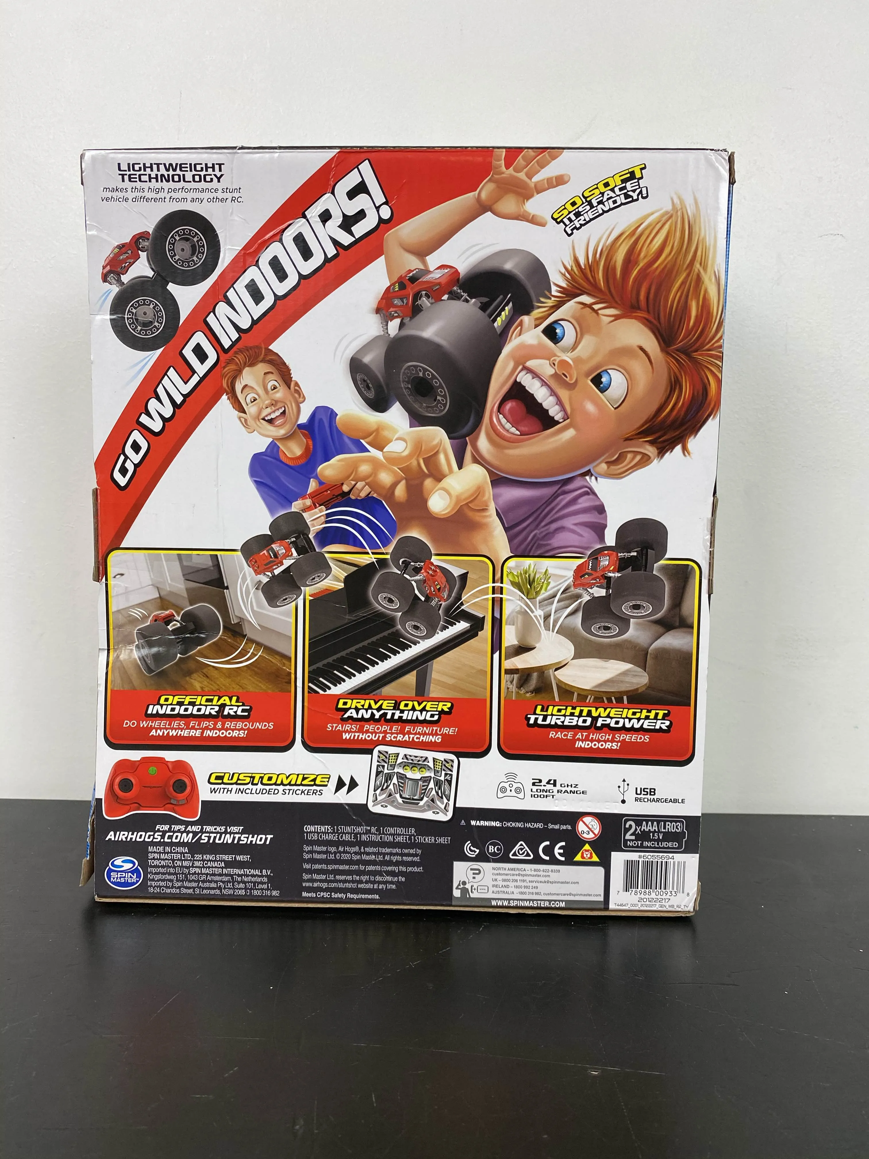 Air Hogs Super Soft Stunt RC Stunt Vehicle