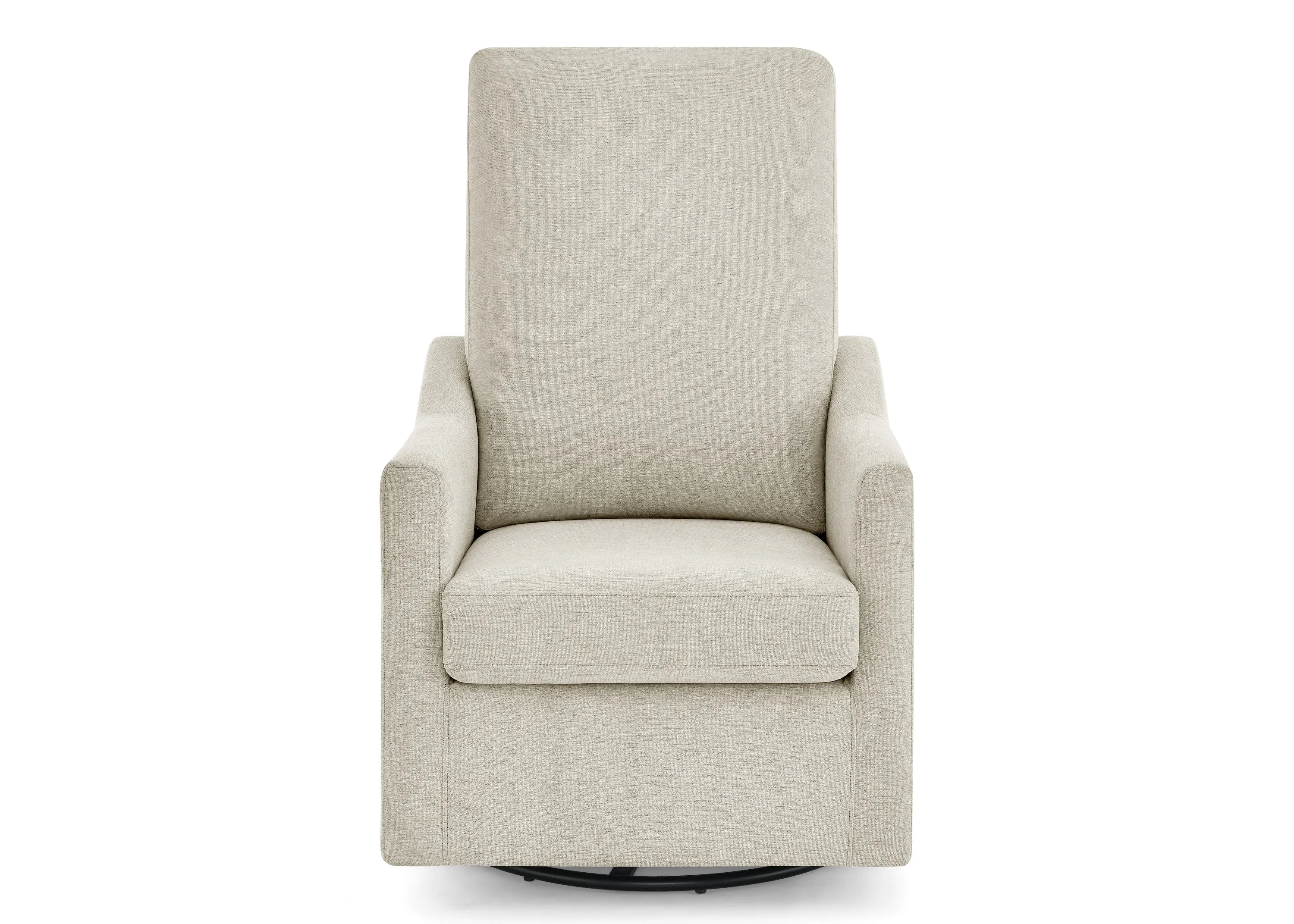 Andie Nursery Glider Swivel Chair with Stain-Resistant LiveSmart Fabric