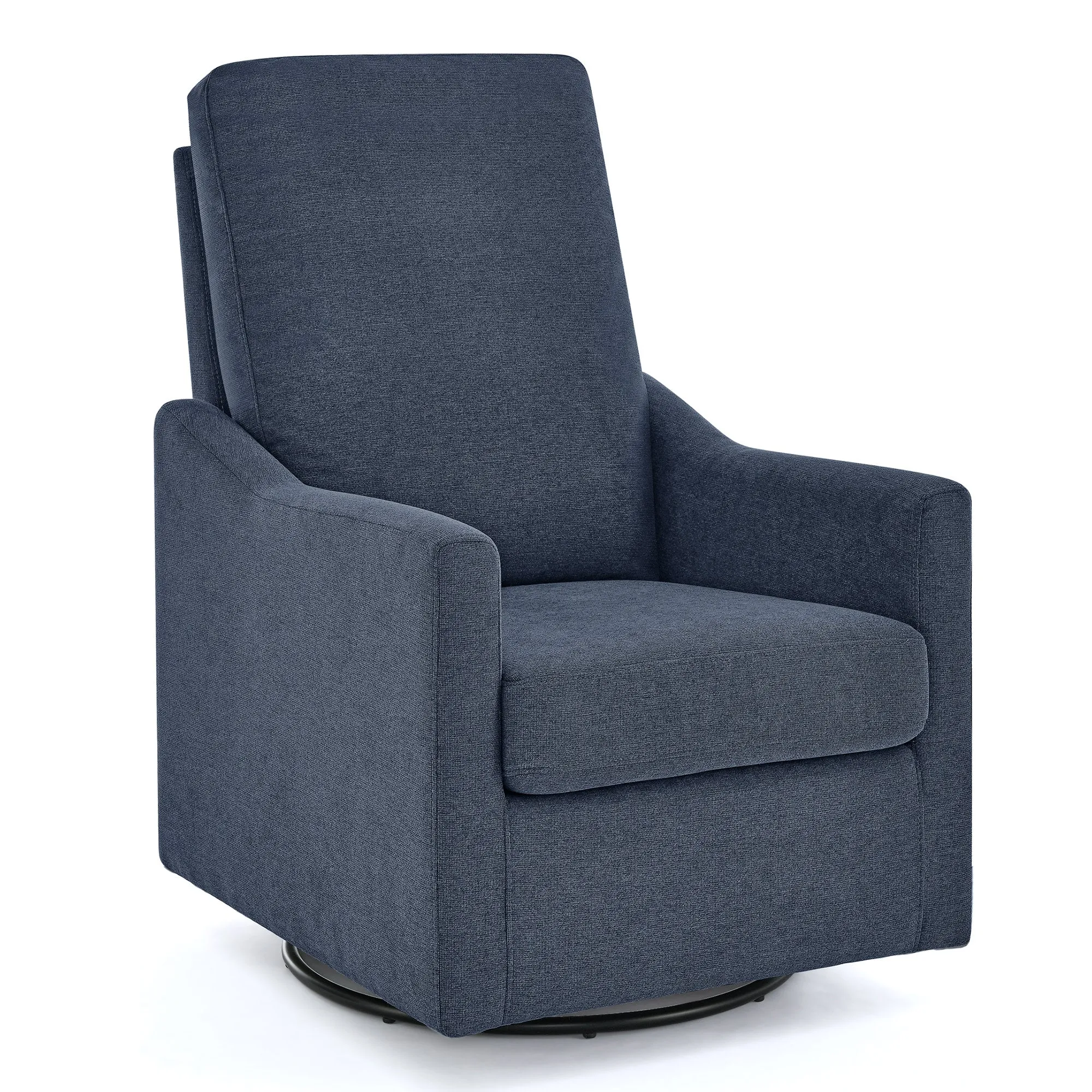 Andie Nursery Glider Swivel Chair with Stain-Resistant LiveSmart Fabric