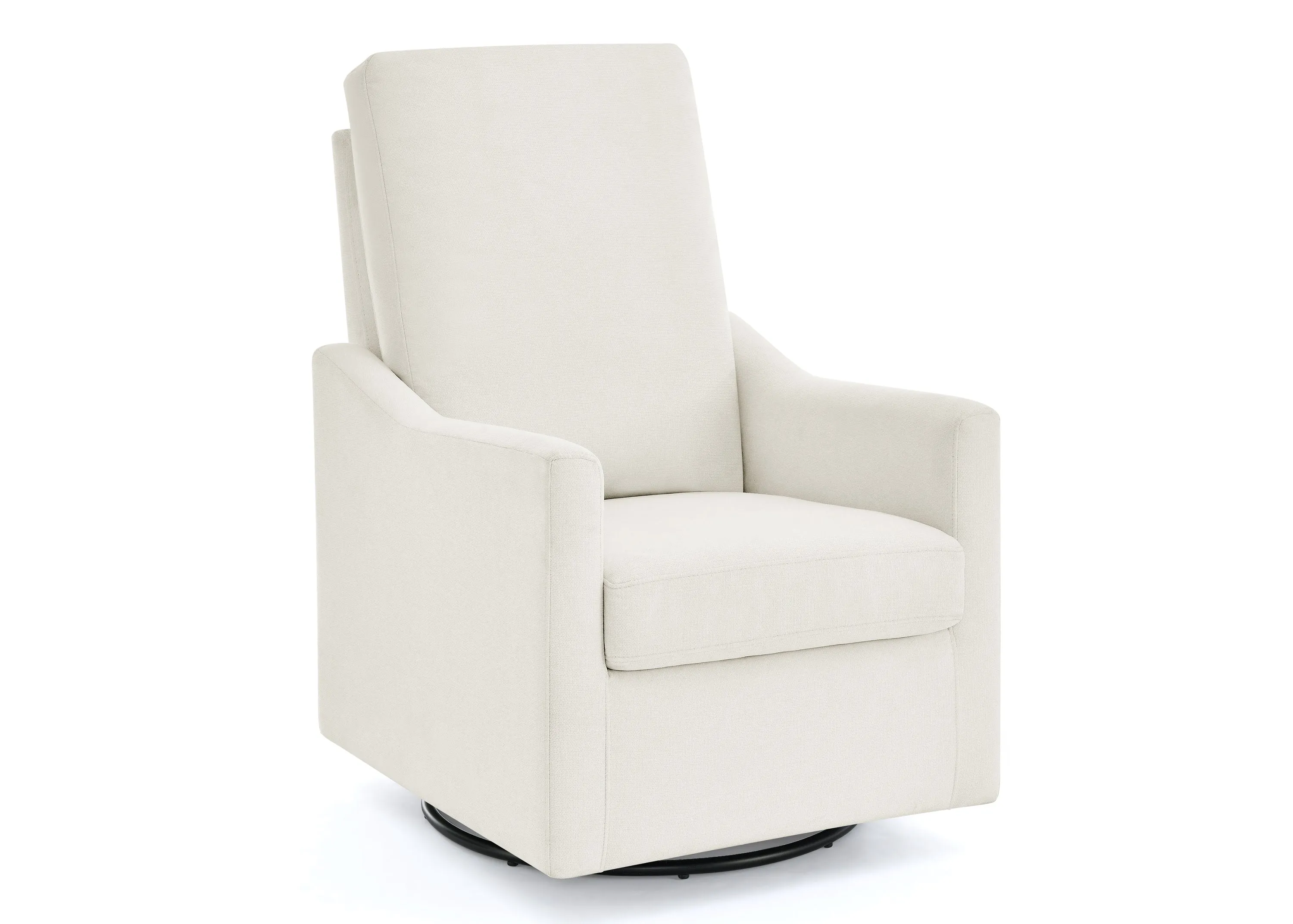 Andie Nursery Glider Swivel Chair with Stain-Resistant LiveSmart Fabric