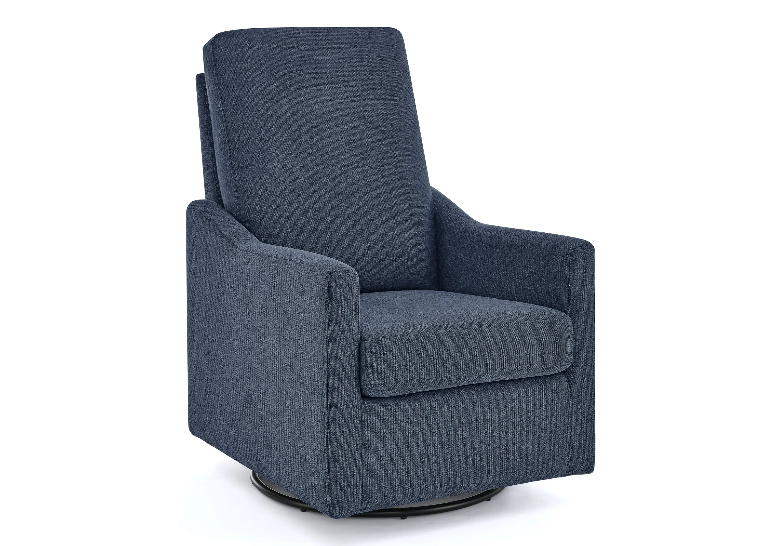 Andie Nursery Glider Swivel Chair with Stain-Resistant LiveSmart Fabric