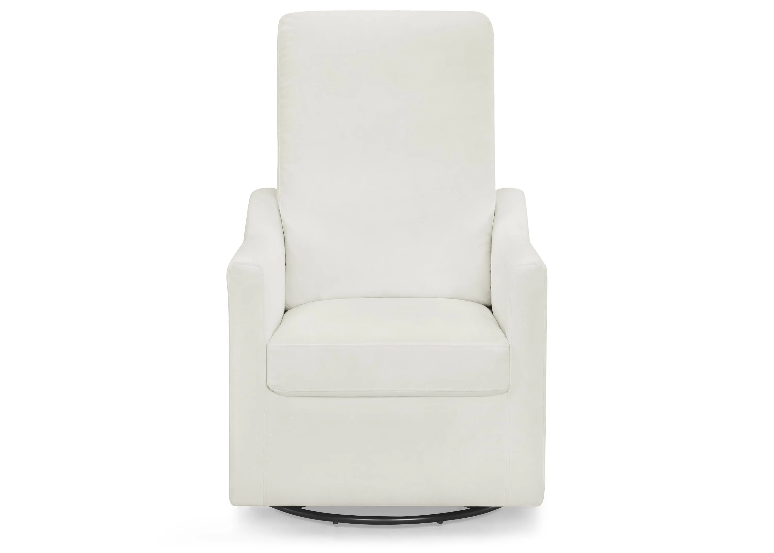 Andie Nursery Glider Swivel Chair with Stain-Resistant LiveSmart Fabric