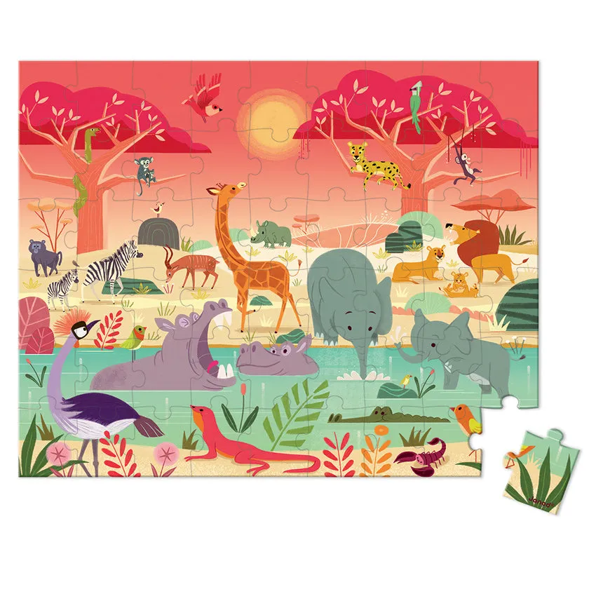 Animal Reserve Puzzle