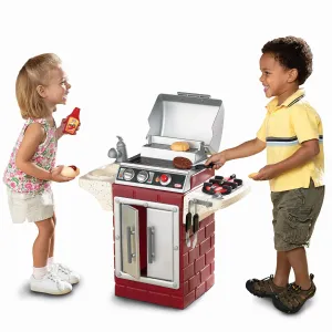 Backyard Barbecue Get Out 'n' Grill – Grill Playset with Food and Utensils