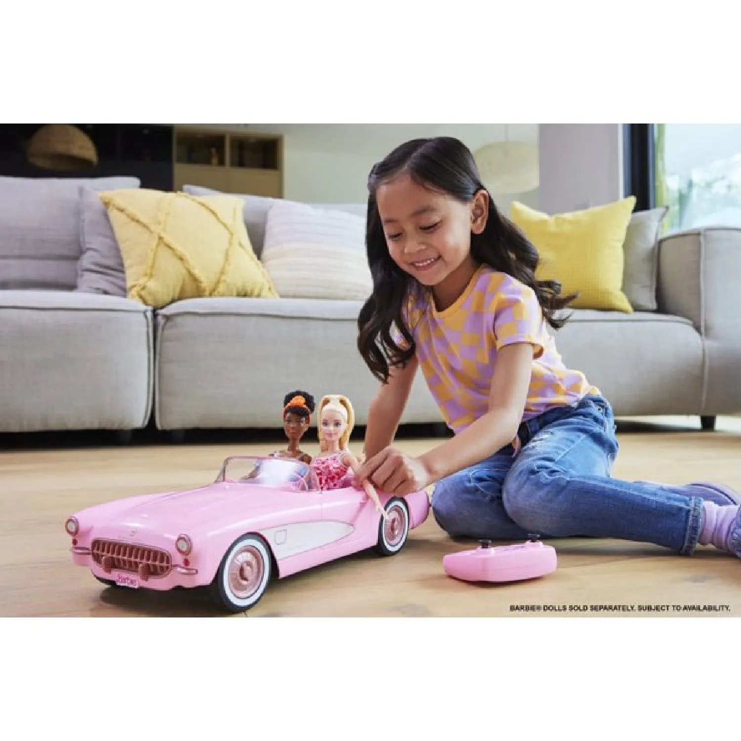 Barbie HPW40 Hot Wheels RC Barbie Corvette