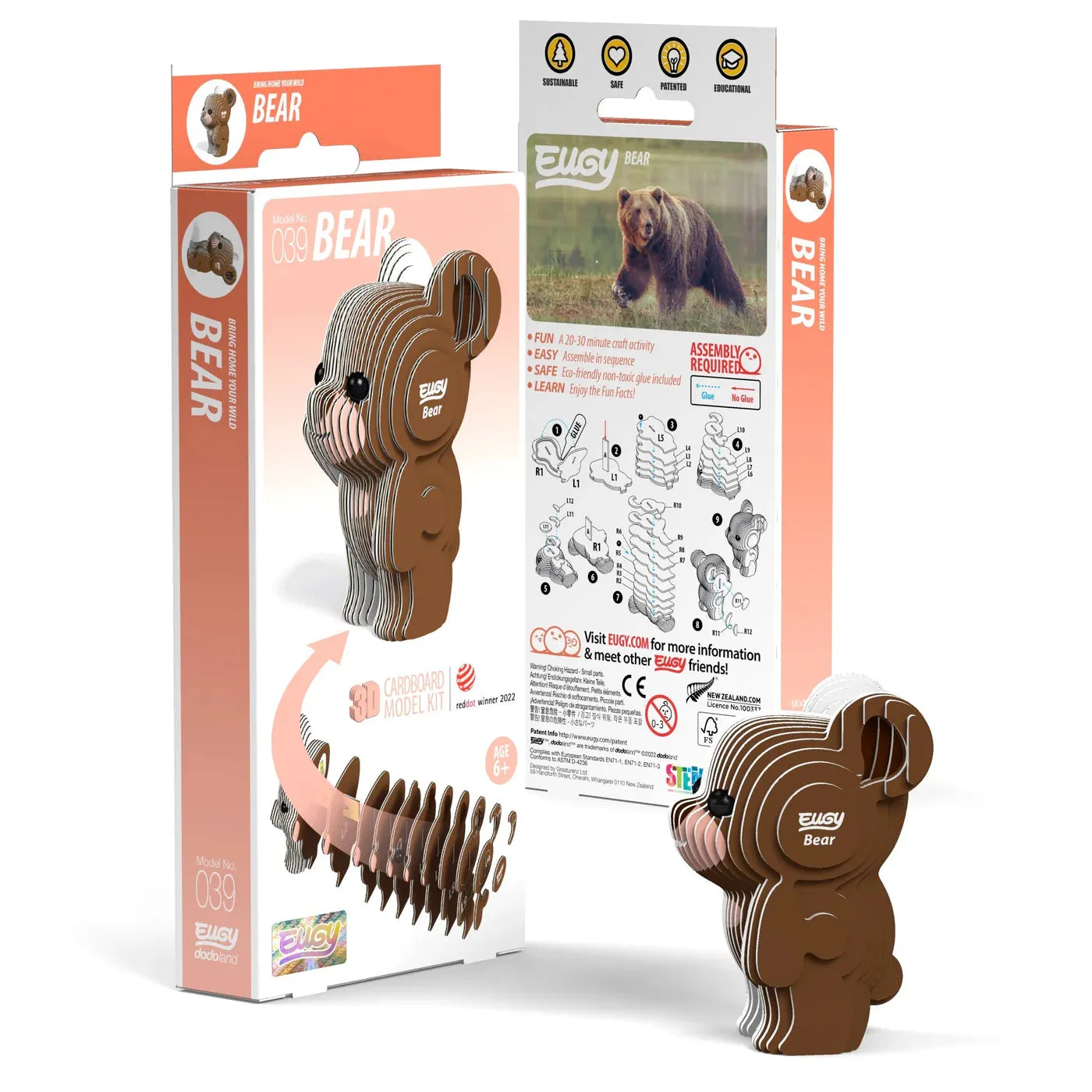 Bear 3D Puzzle