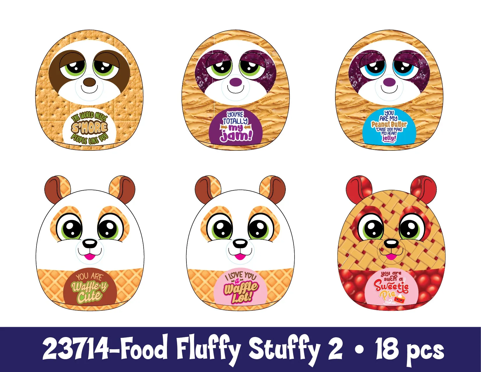 Blanket Plush Assortment Floor Display - 36 Pieces Per Retail Ready Display 88461