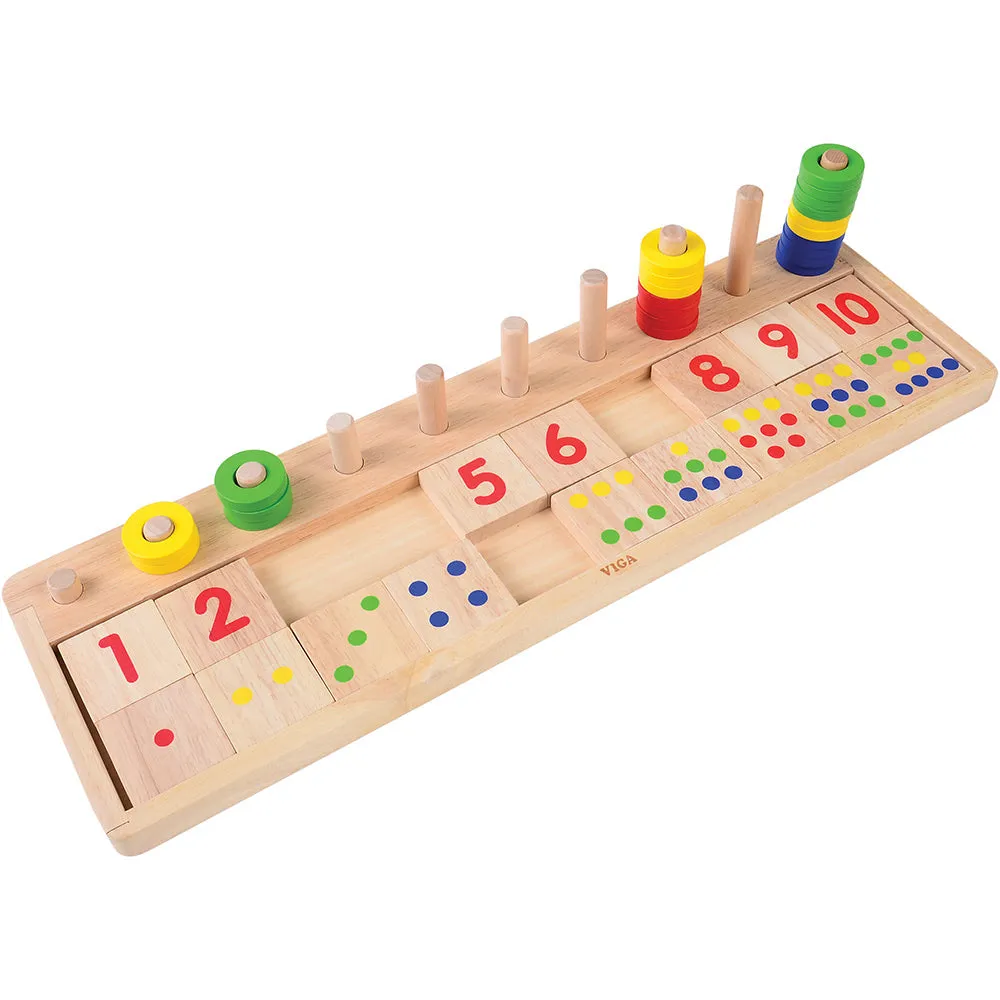 Count & Match Numbers Board - 83 Pieces