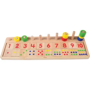 Count & Match Numbers Board - 83 Pieces