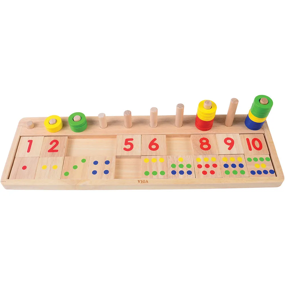 Count & Match Numbers Board - 83 Pieces
