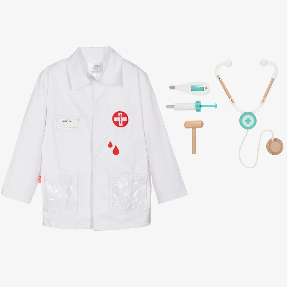 Doctor Suit With Wooden Accessories