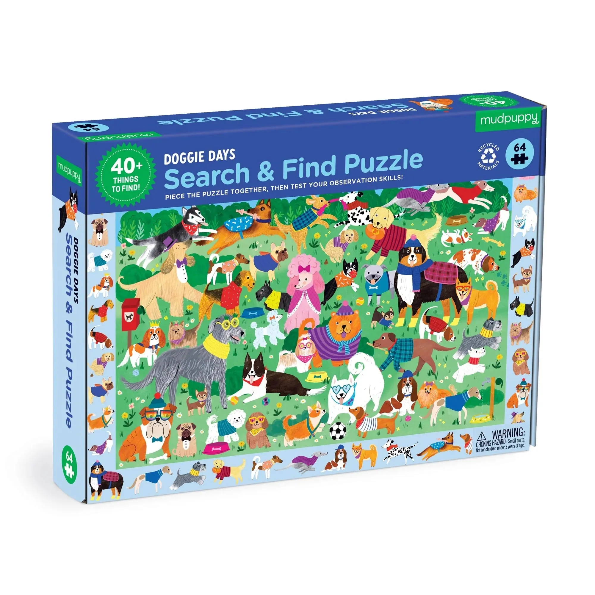 Doggie Days Search & Find Puzzle