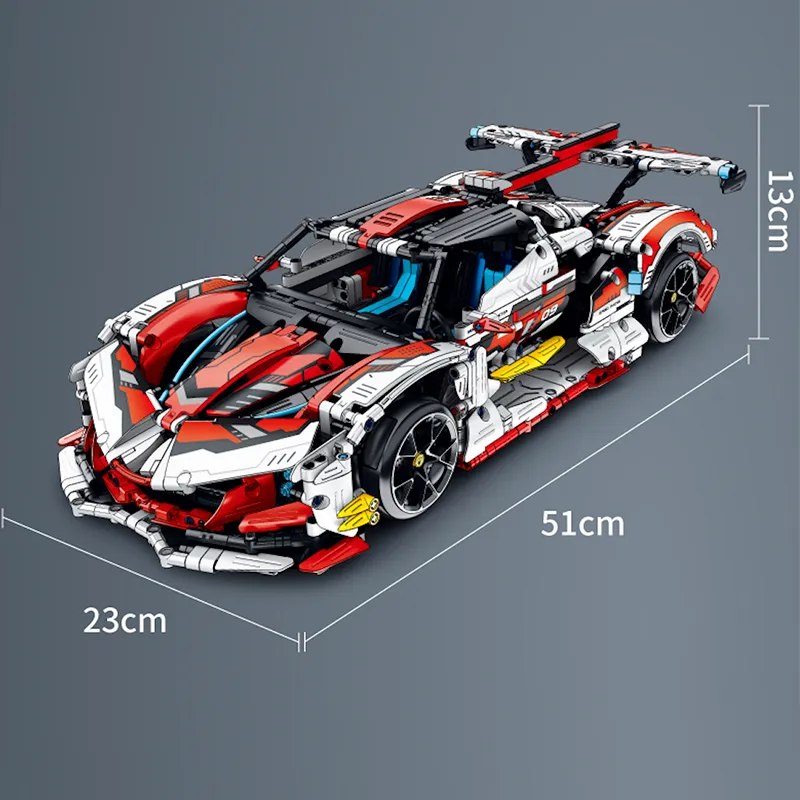 Drifting Intense Emotion Hypercar 2731pcs