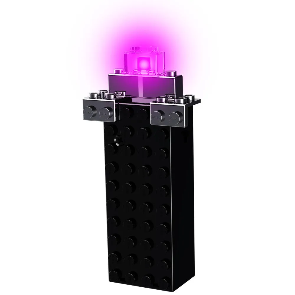 E-Blox Power Blox Unicorn Glowing Night Light - STEM Toy for Kids Ages 5 
