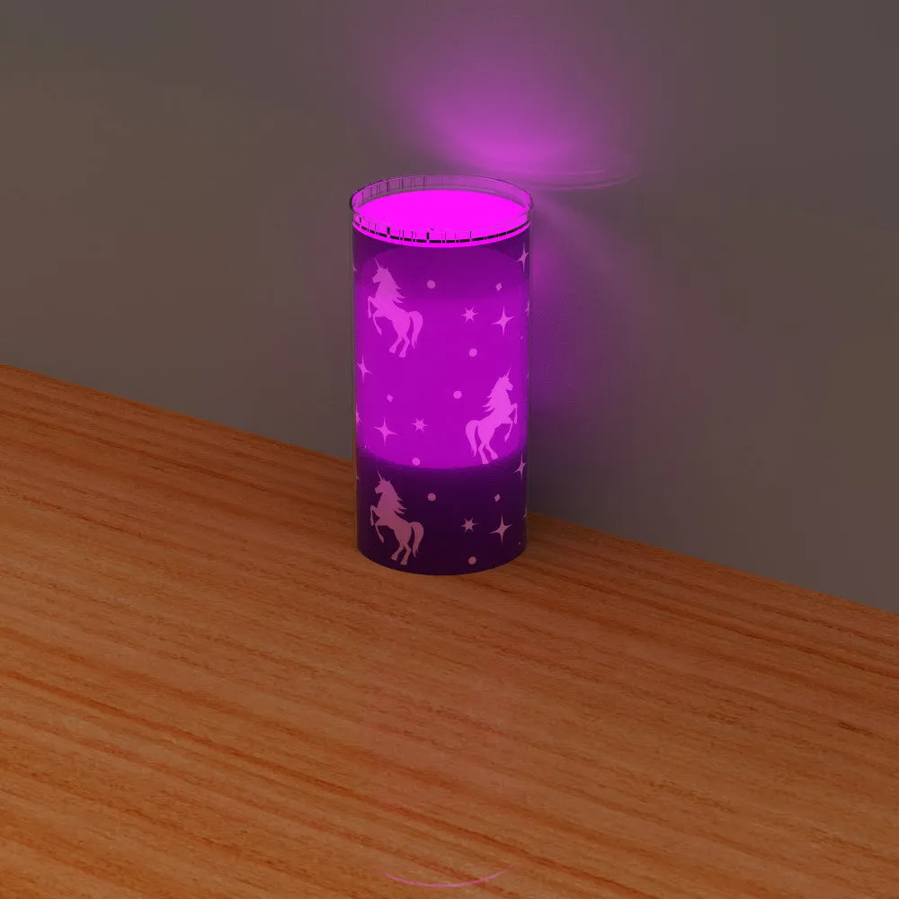 E-Blox Power Blox Unicorn Glowing Night Light - STEM Toy for Kids Ages 5 