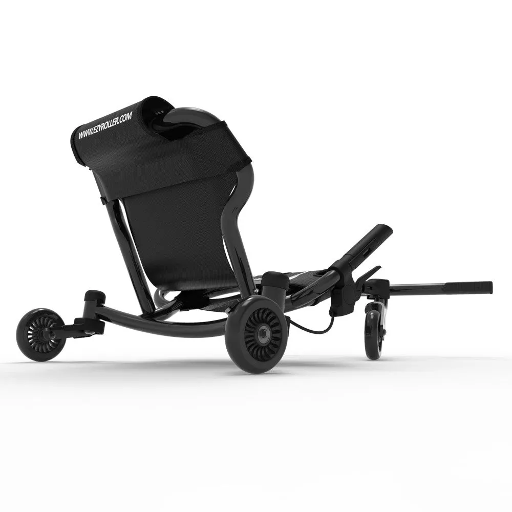 EzyRoller - Drifter X Series - Black Ride-On Scooter, 154lb Capacity, Ages 6 