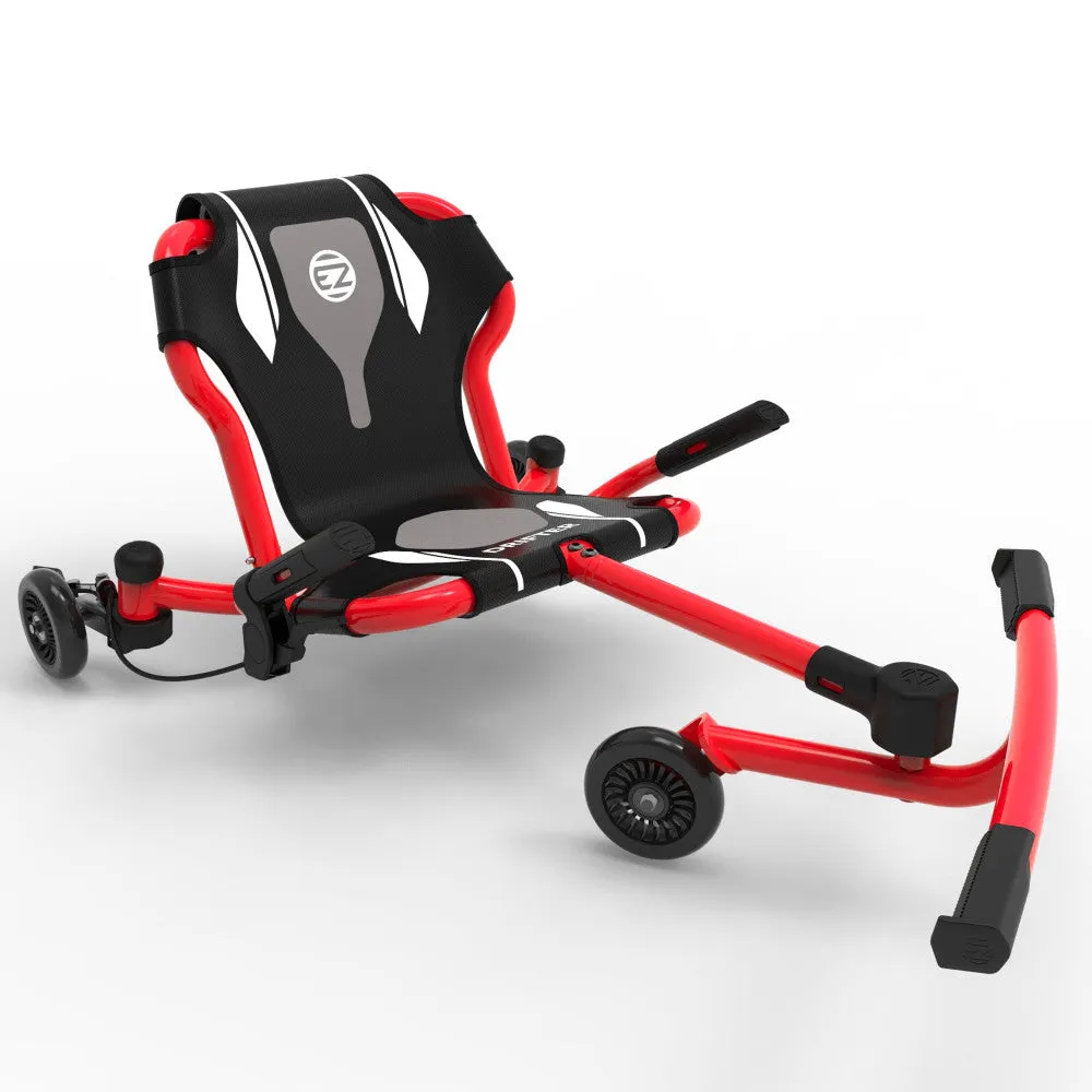 EzyRoller - Drifter X Series - Red Ride-On Scooter, 154lb Capacity, Ages 6 