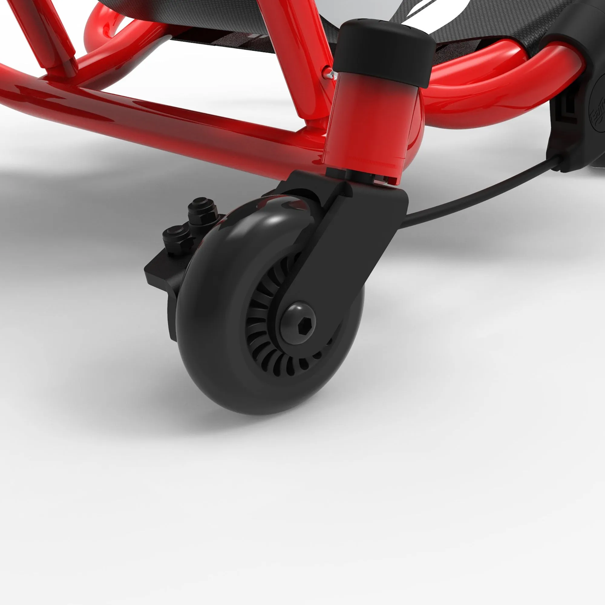 EzyRoller Spinner - Bravo Red Ride-On Scooter - Pedal-Free Twisting Fun