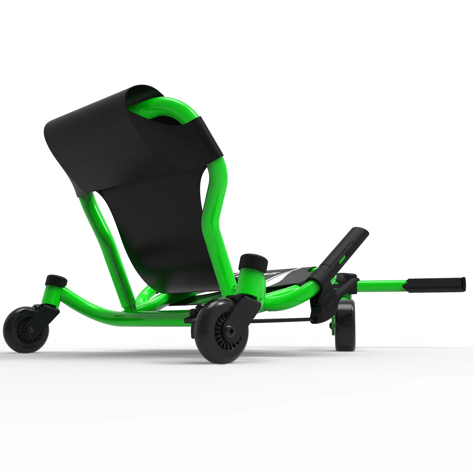 EzyRoller Spinner Ride-On Scooter - Lime Green - Pedal-Free Twist on Fun for Kids & Teens