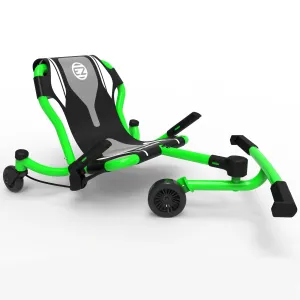 EzyRoller Spinner Ride-On Scooter - Lime Green - Pedal-Free Twist on Fun for Kids & Teens