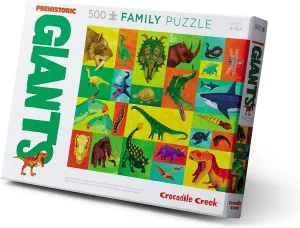Family Puzzle 500-pc Giants Prehistoric