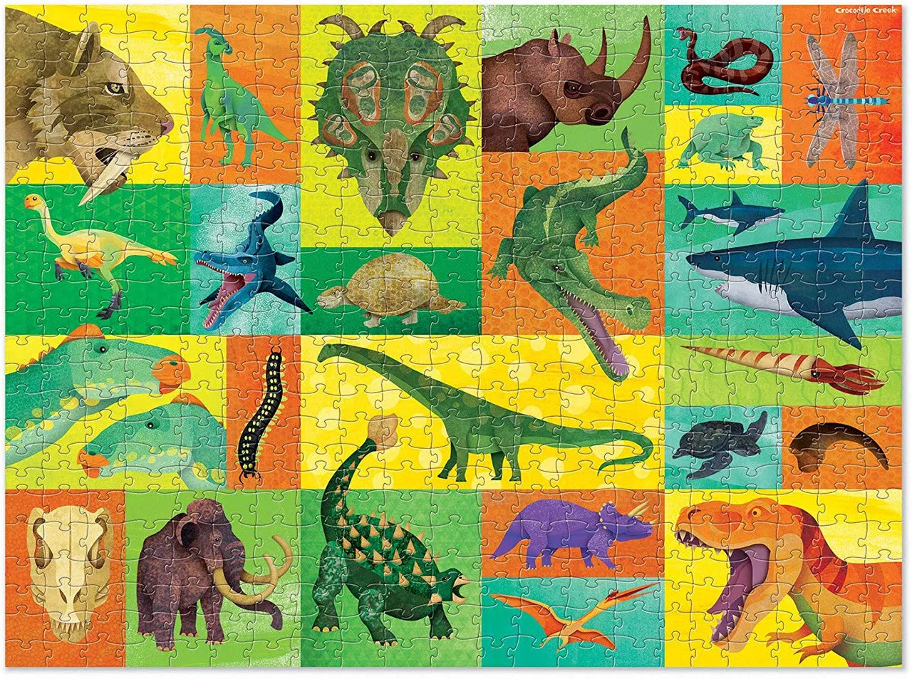 Family Puzzle 500-pc Giants Prehistoric