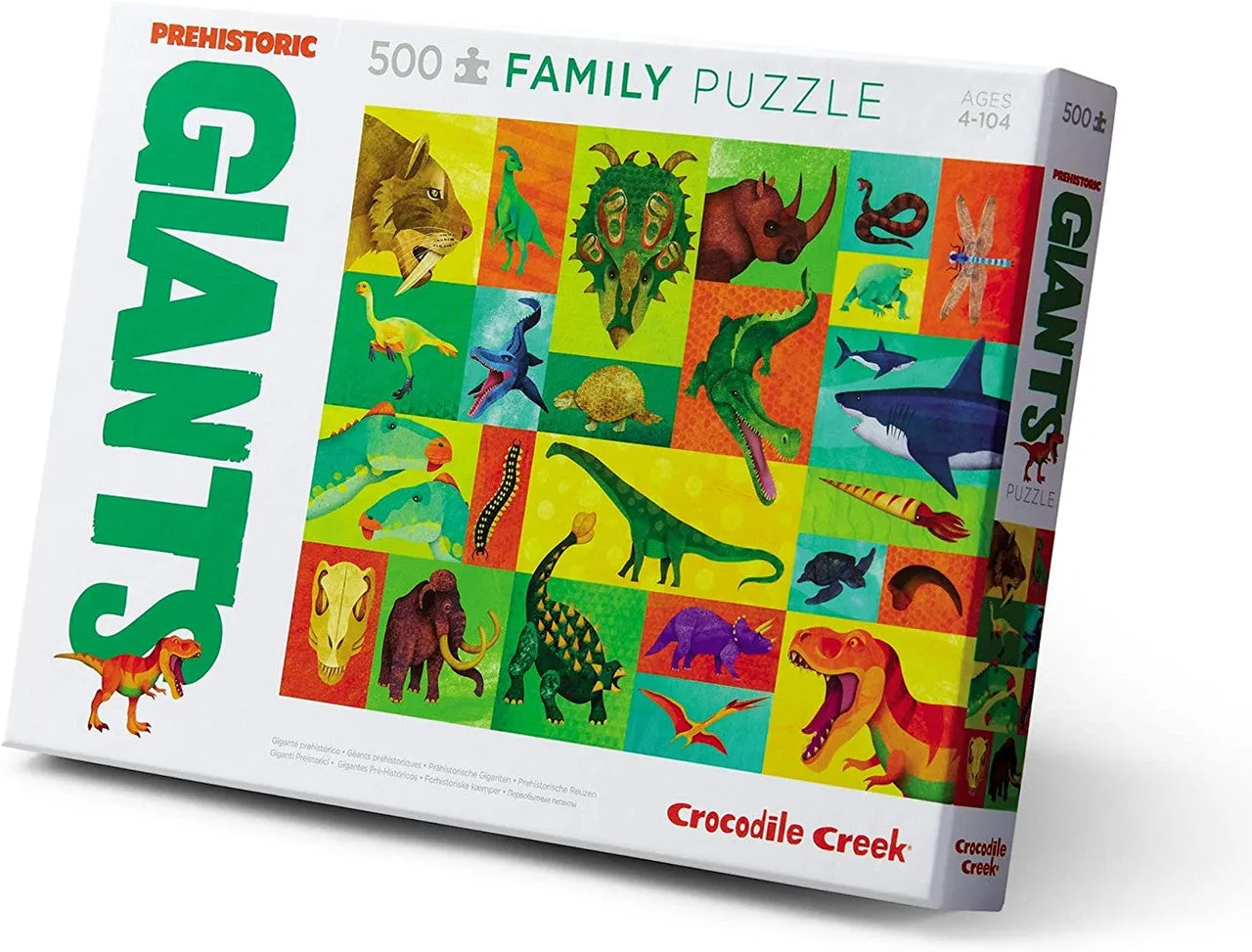 Family Puzzle 500-pc Giants Prehistoric
