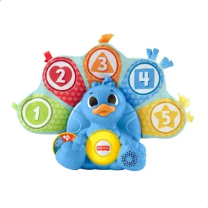 Fisher-Price Linkamals Press N Play Peacock
