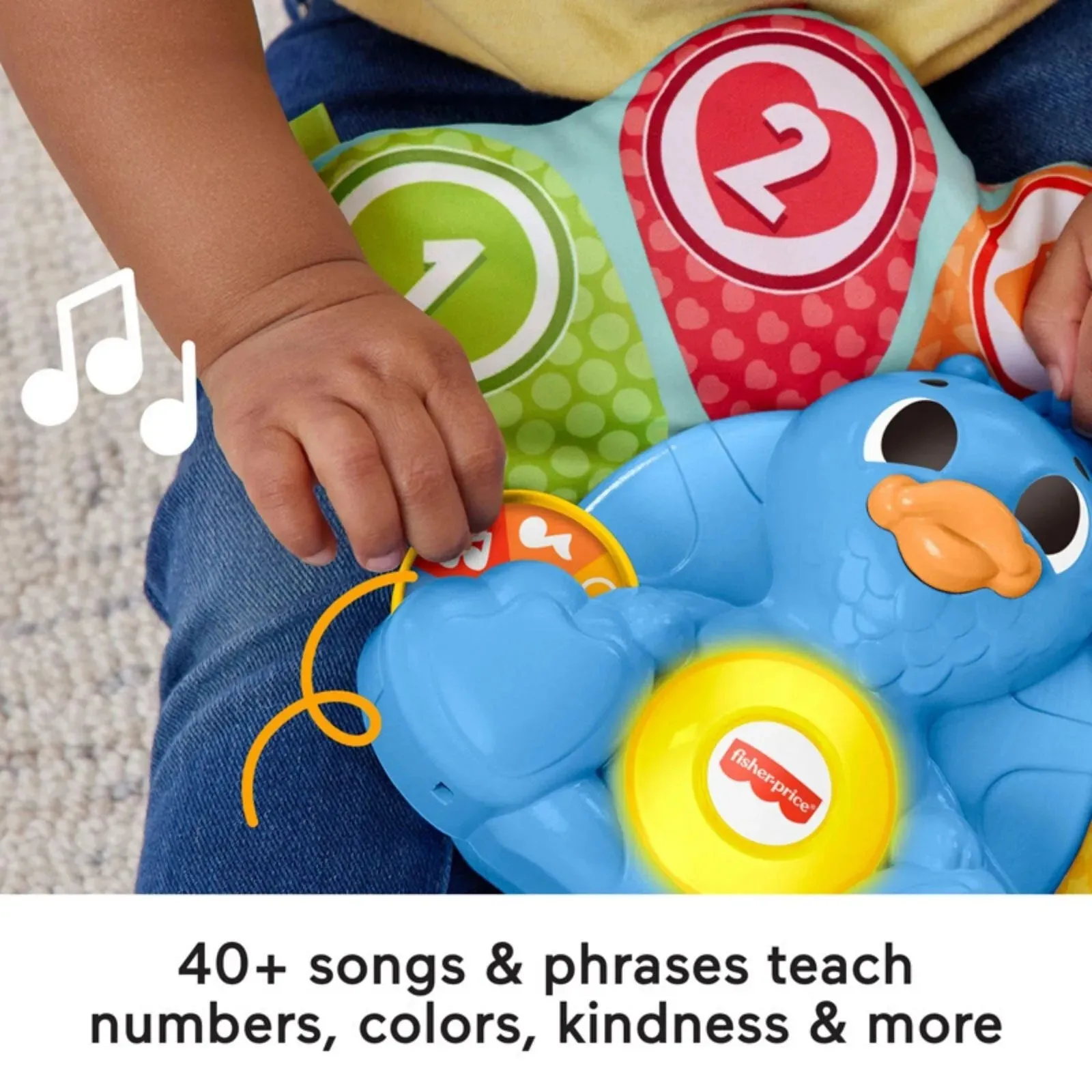 Fisher-Price Linkamals Press N Play Peacock