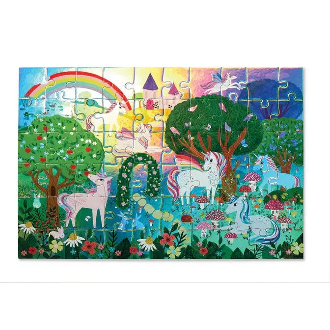 Foil Puzzle 60 pc - Sparkling Unicorn