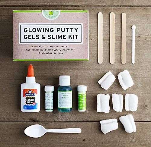 Glowing Putty Gels & Slime Kit