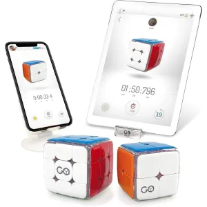 GoCube Reimagined 3x3/2x2 Full Pack STEM Puzzle Toy Cube