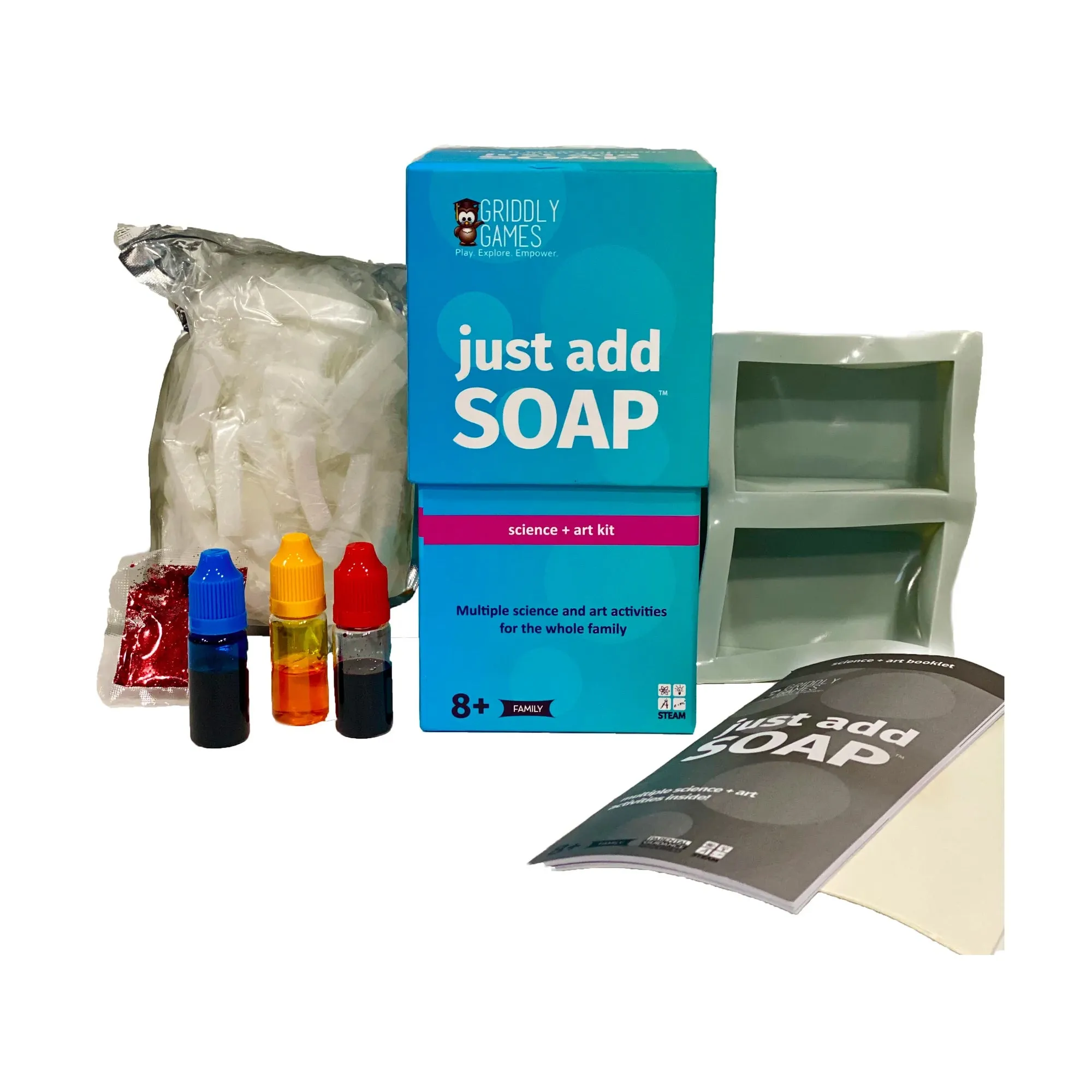 Griddly Kids Just Add Soap Science and Art Exploration Kit