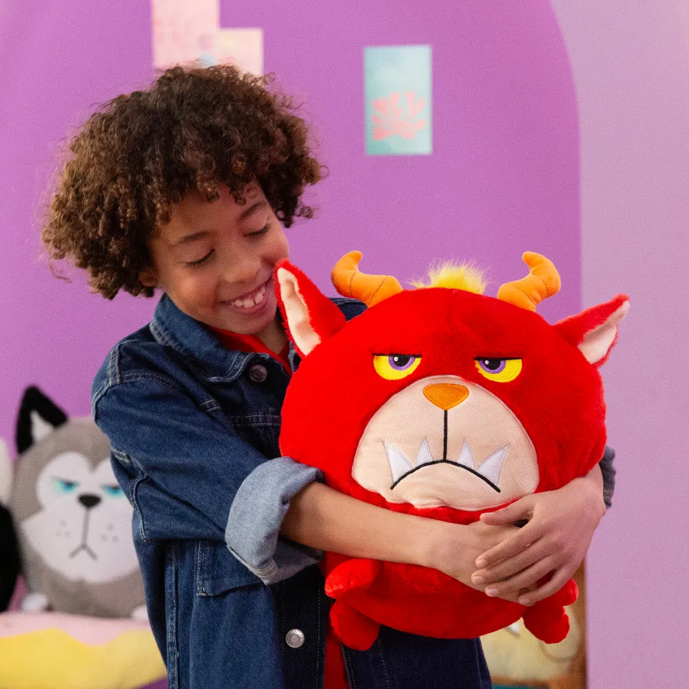 Hangry Petz Rogue Monster 12-Inch Talking Red Animal Plush