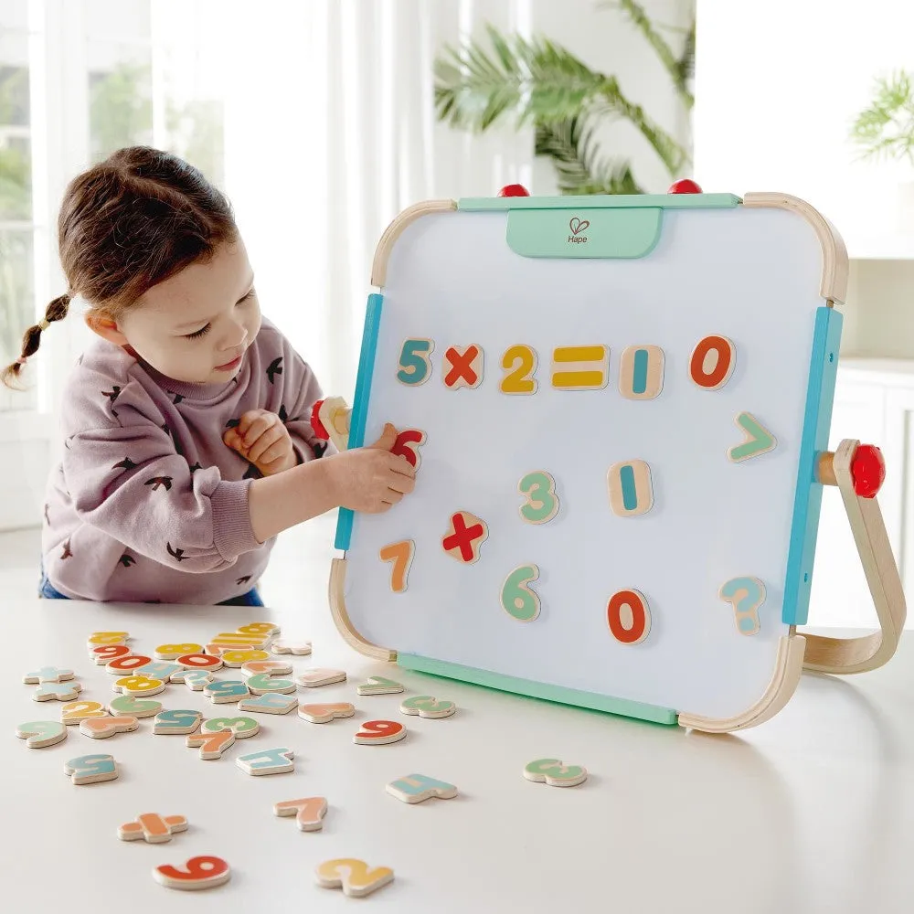 Hape Colorful Magnetic Wooden Numbers Set - 54 Pieces