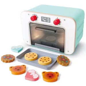 Hape Countdown Baking Oven Wooden Kitchen Playset - Lights & Sounds