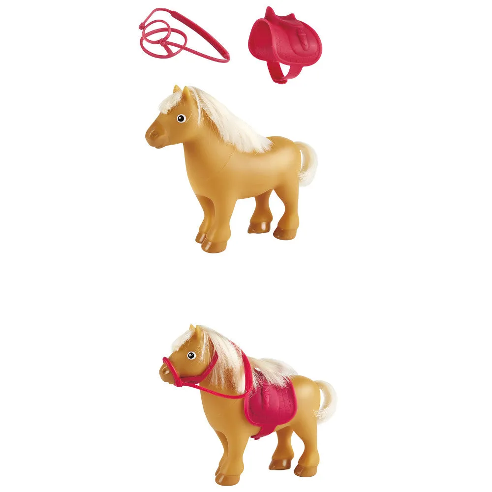 Hape Pony Club Ranch - 2-Level Wooden Barn Playset