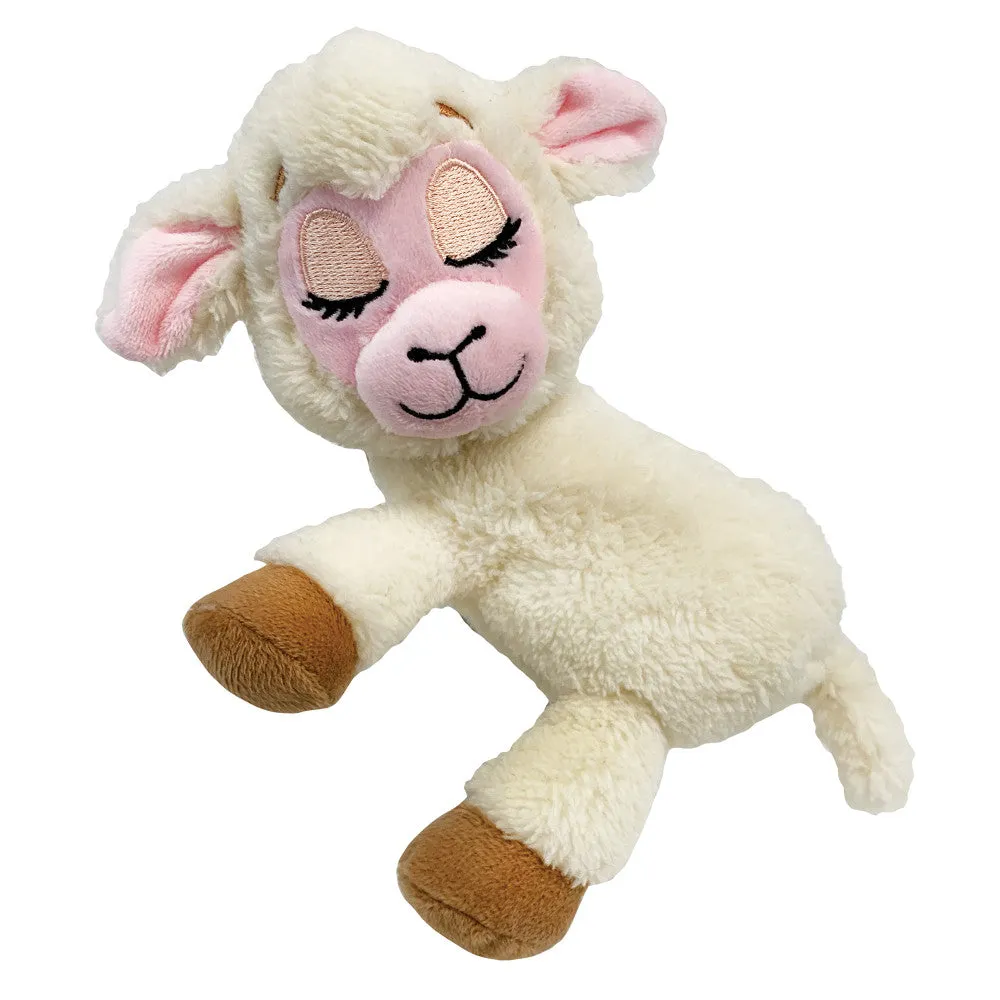 Happy Nappers Lullabrites Light & Sound Plush Lamb - Cream & Pink