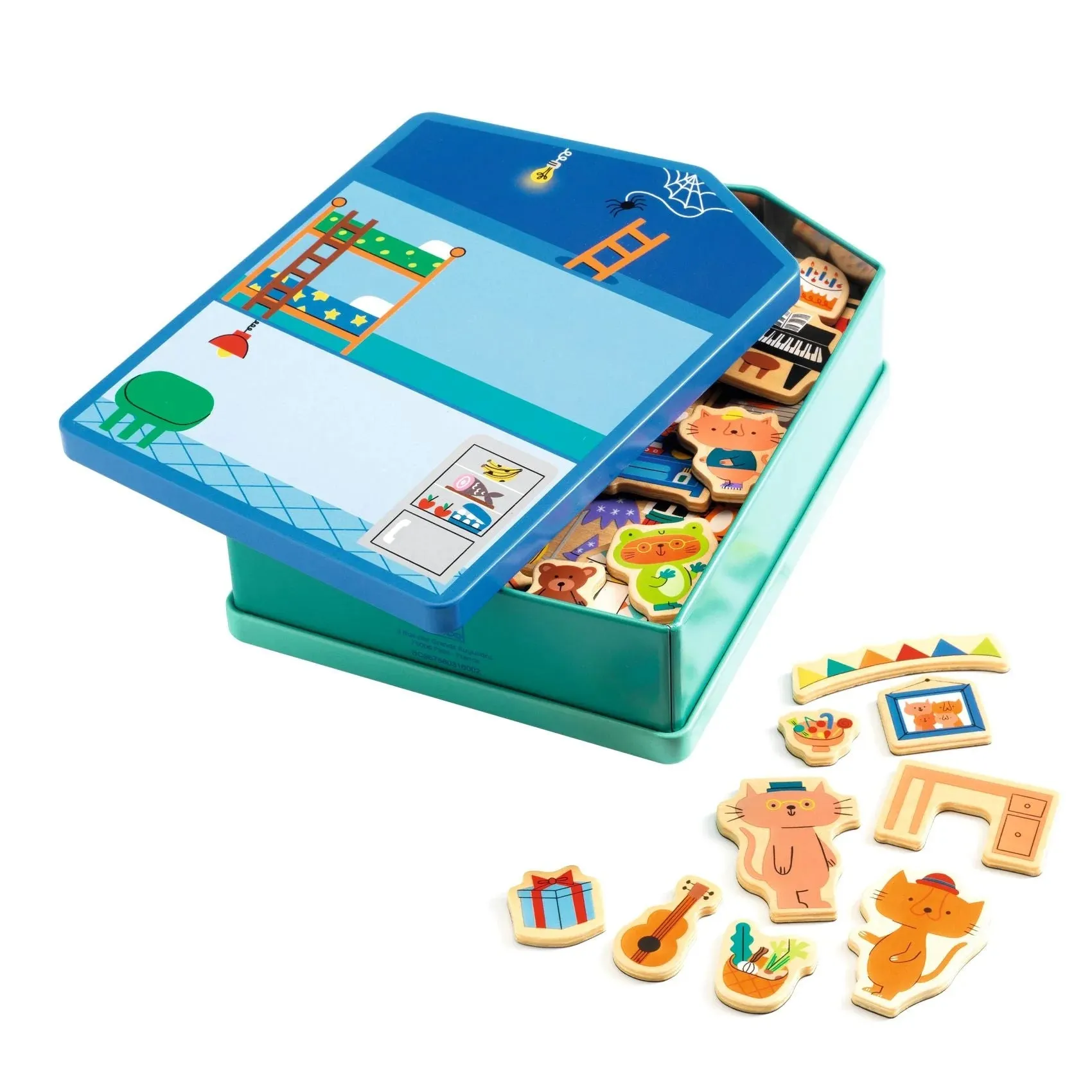 InZeBox Wooden Magnetics: InZeHouse