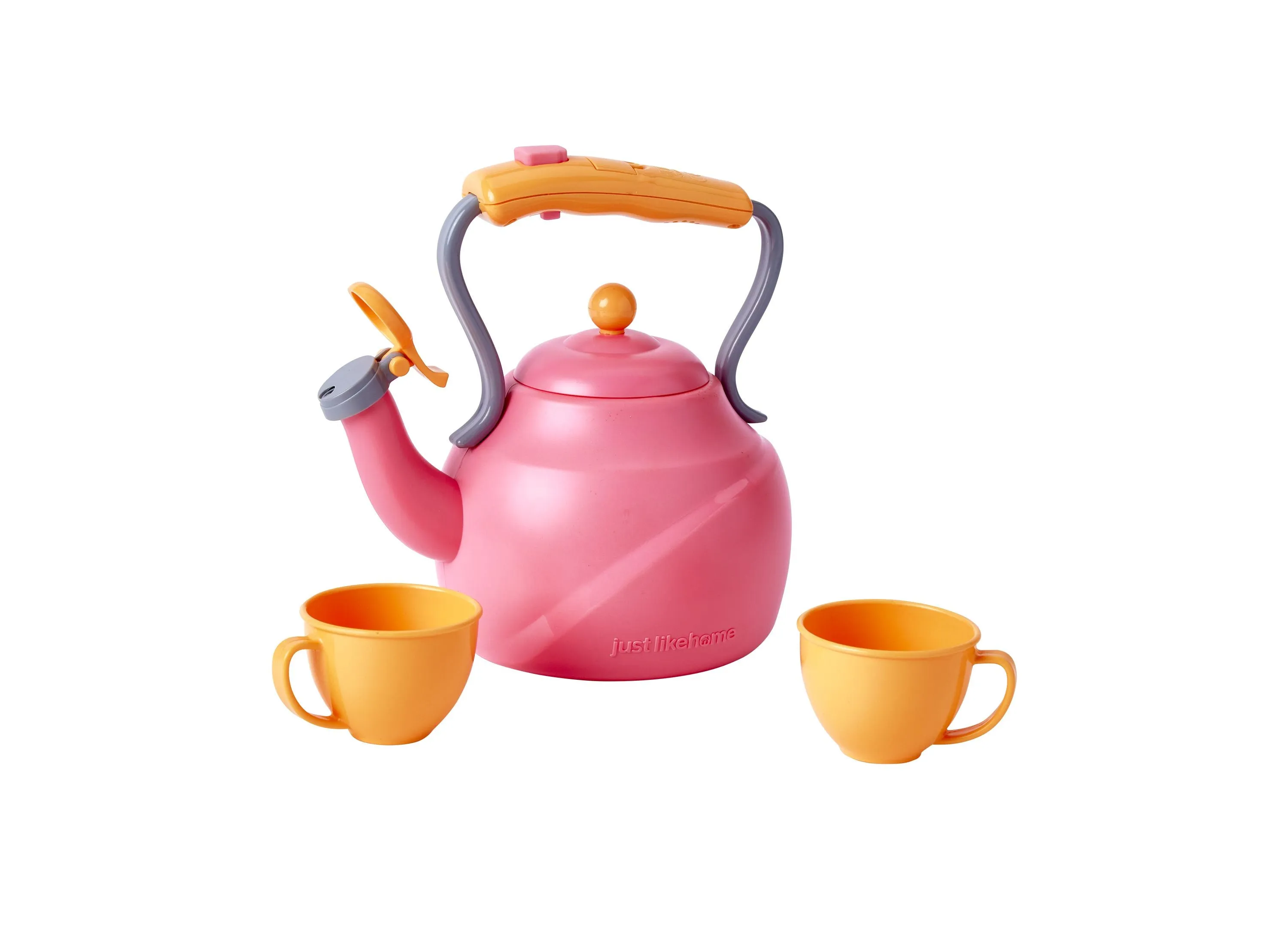 Just Like Home Whimsical Tea Kettle Playset