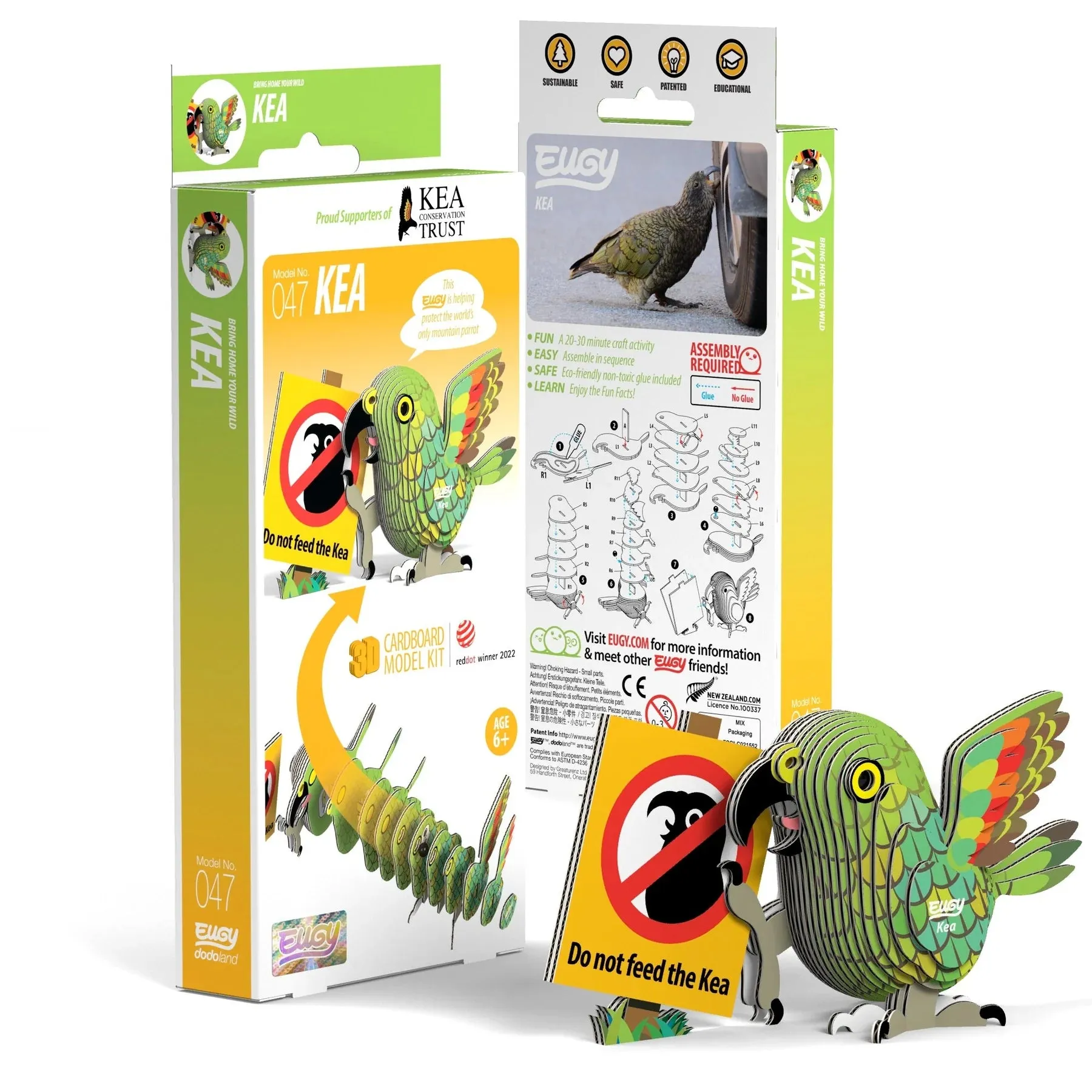 Kea 3D Puzzle
