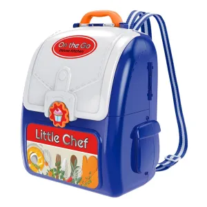 Kid Galaxy On the Go Backpack - Portable Pretend Play Cooking Set