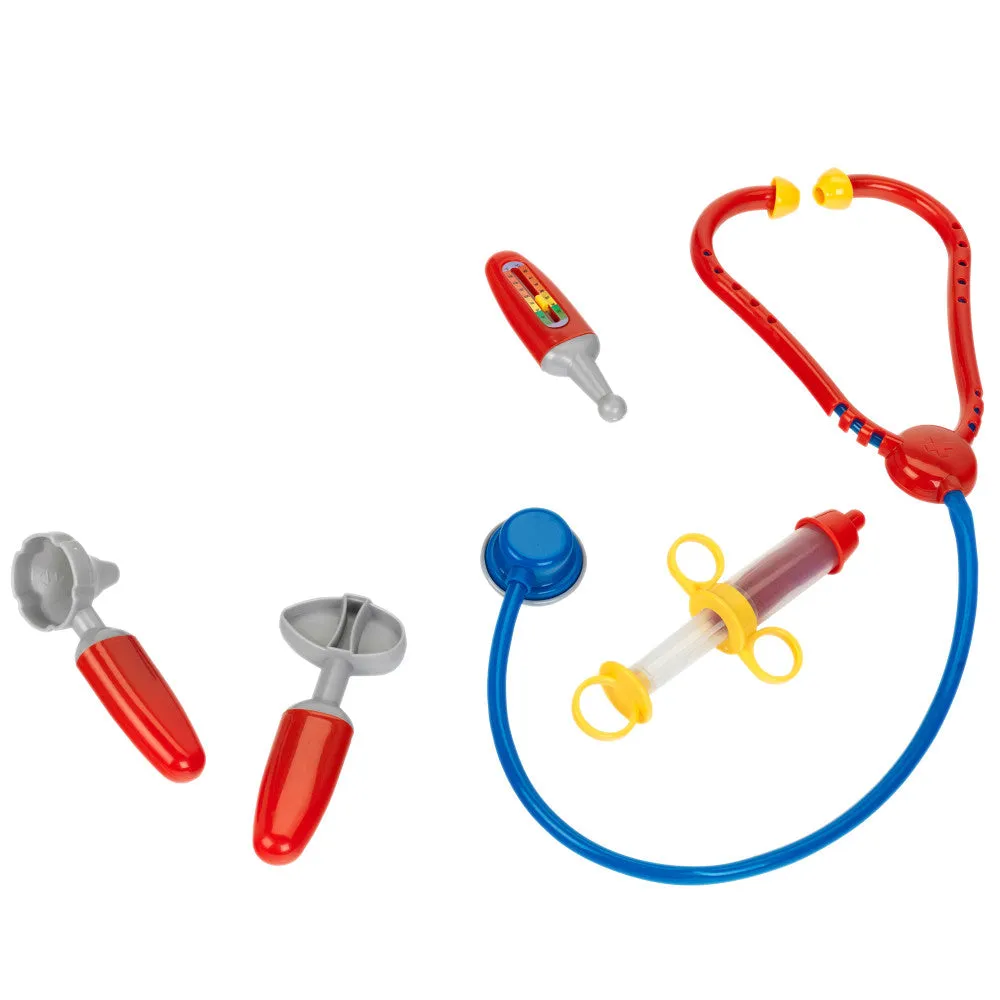 Klein 6-Piece PRO Doctor Costume Set - White & Red - Kids Ages 3 