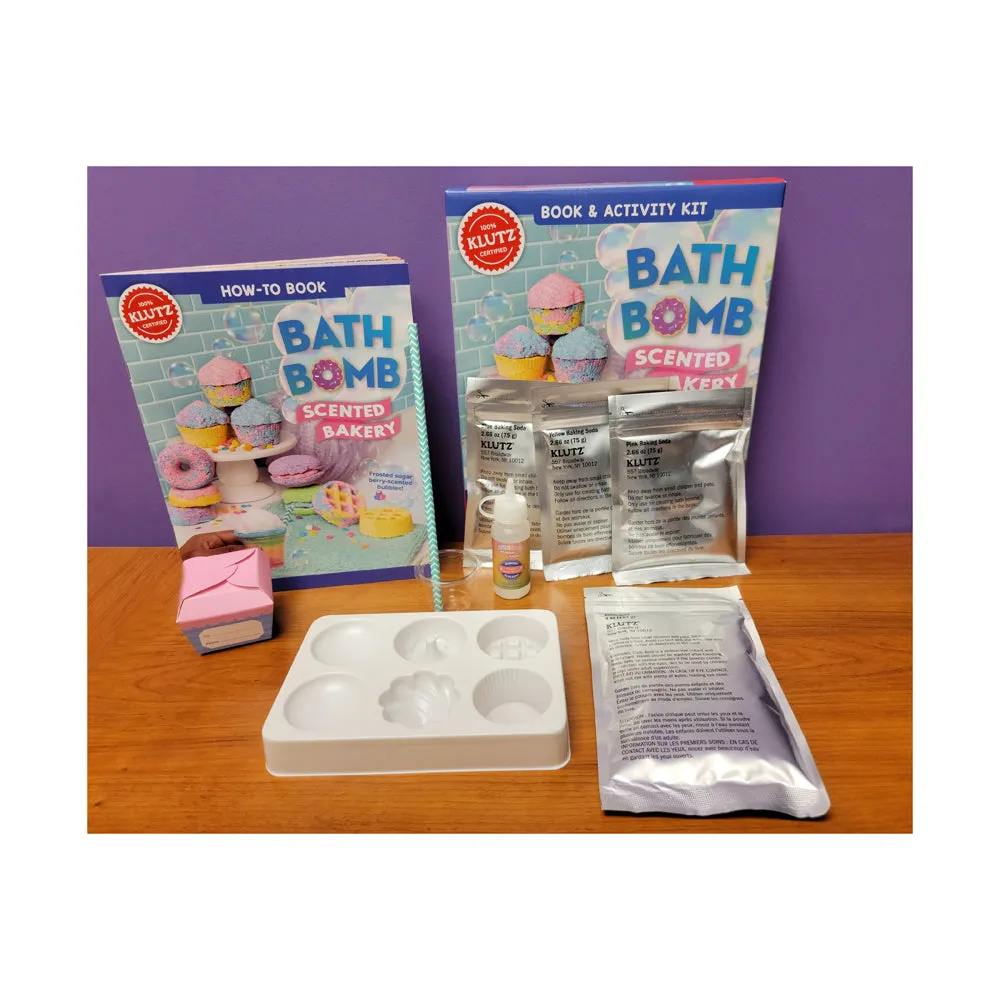 Klutz Bath Bomb Scented Bakery Craft Kit - Create Fizzy Bath Bombs