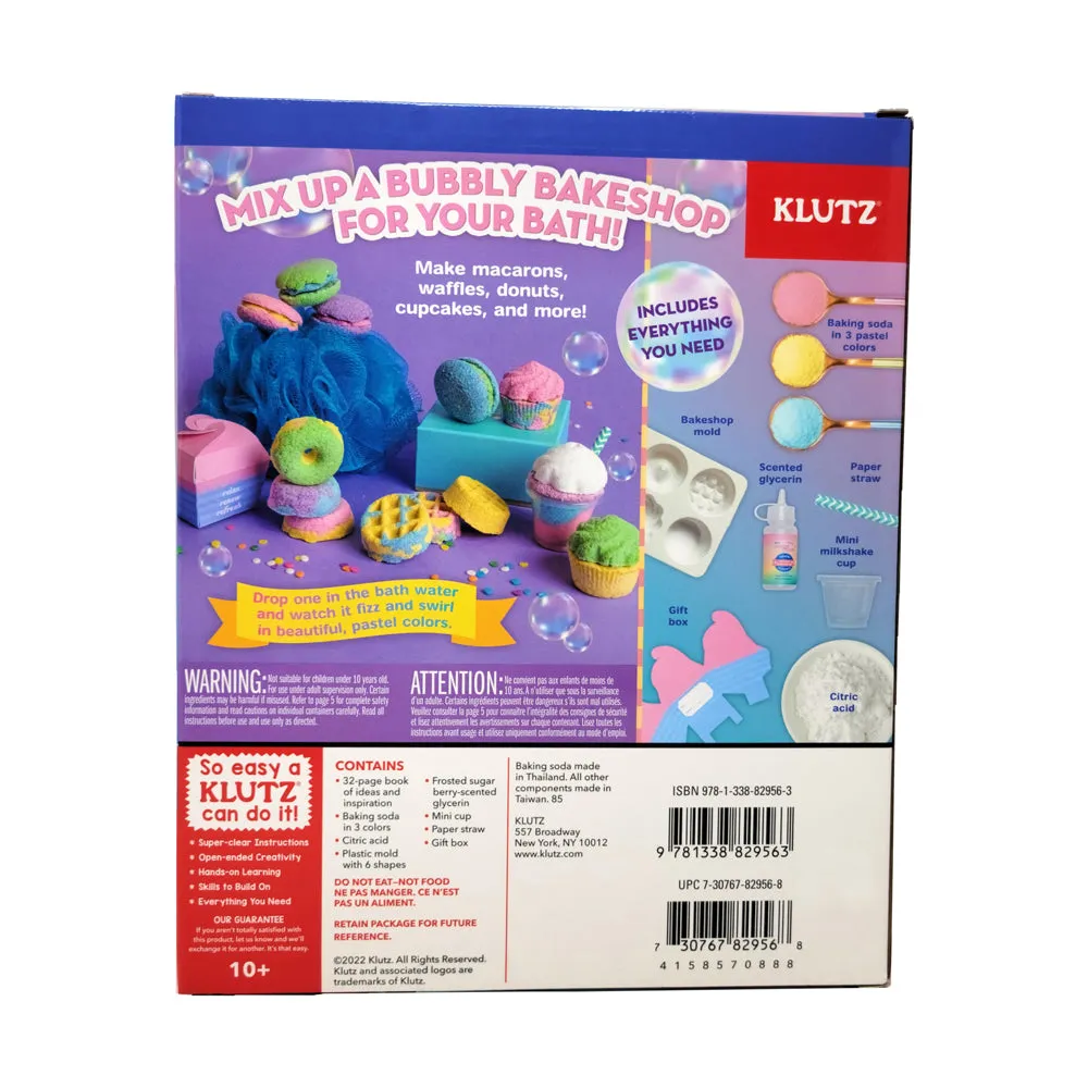 Klutz Bath Bomb Scented Bakery Craft Kit - Create Fizzy Bath Bombs