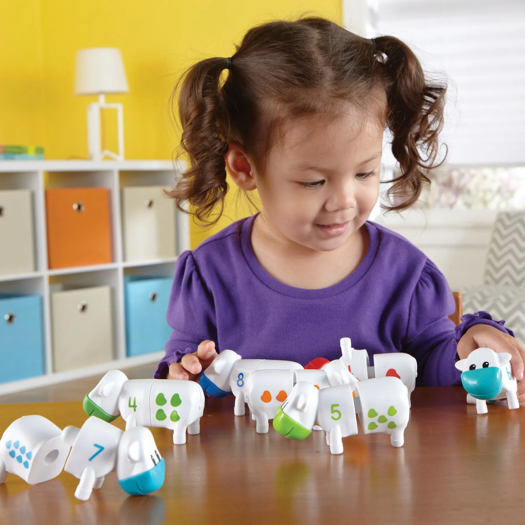 Learning Resources Snap-n-Learn Counting Cows - Educational Number Toy