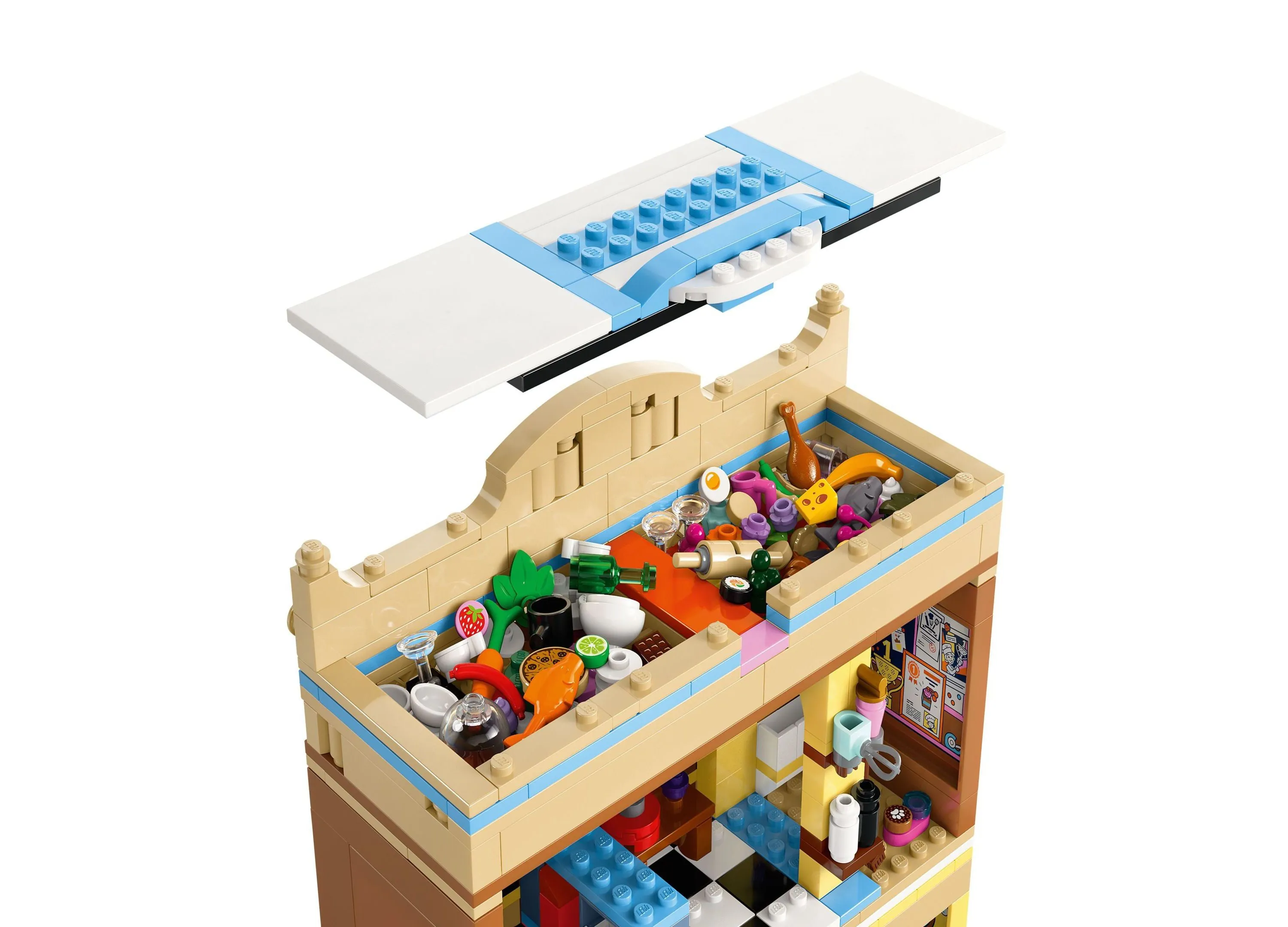 LEGO Friends Restaurant and Cooking School Building Set 42655, 896 Pieces