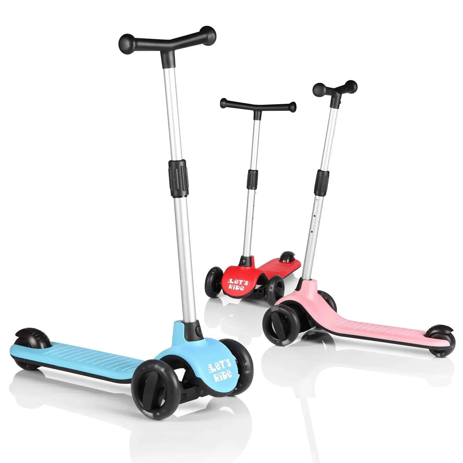 Let's Be Child Let's Ride 3 Wheels Scooter - Pink