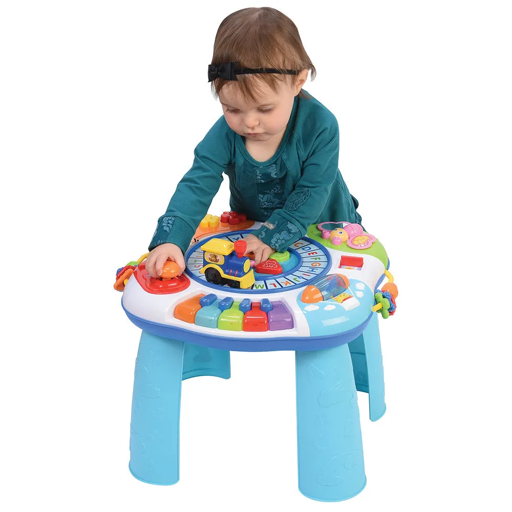 Letter Train & Piano Activity Table | Alphabet Song, Music, Shapes & Motor Skills